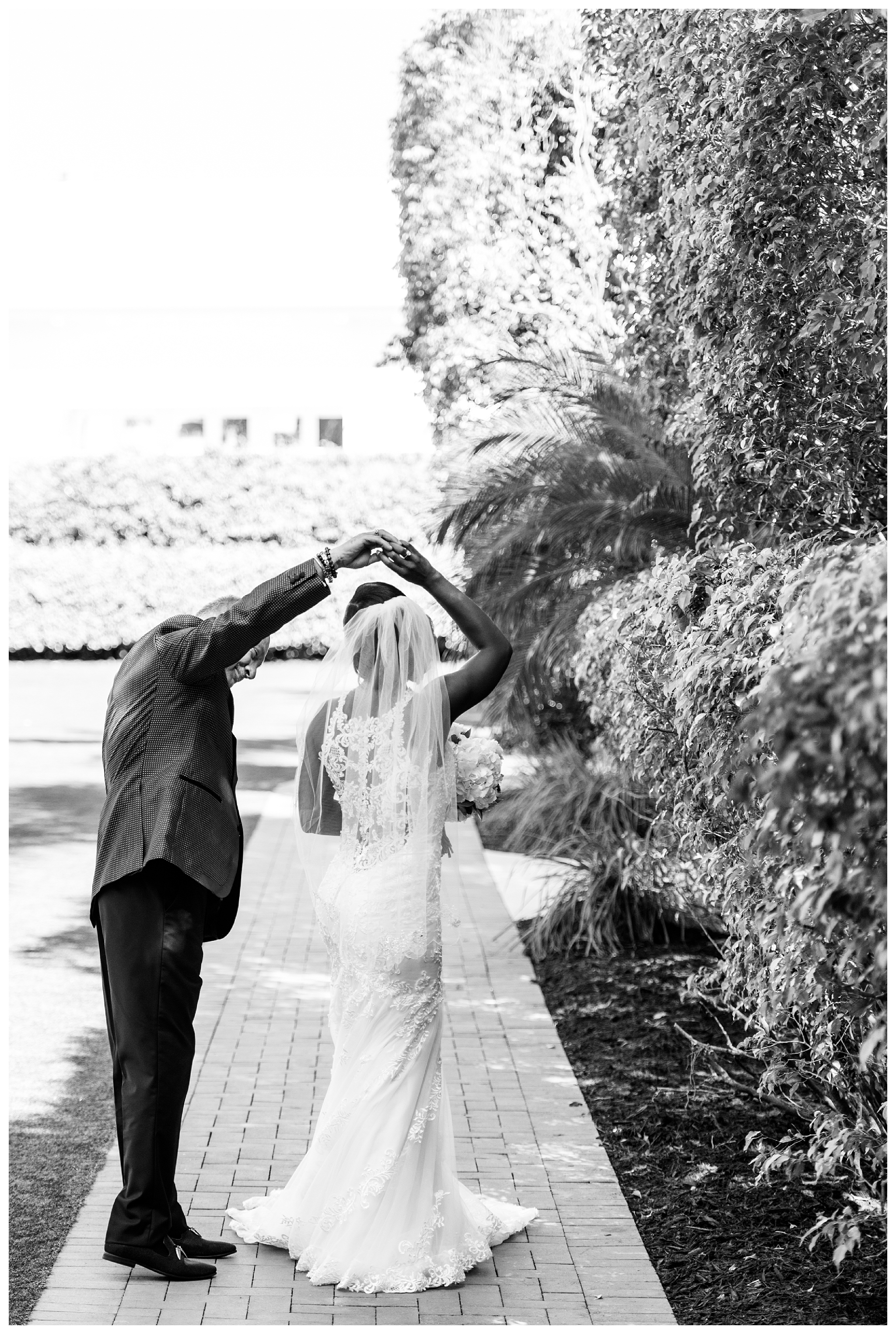 First look moments | Hyatt Regency Coconut Point wedding | Jessica McCalla Photography