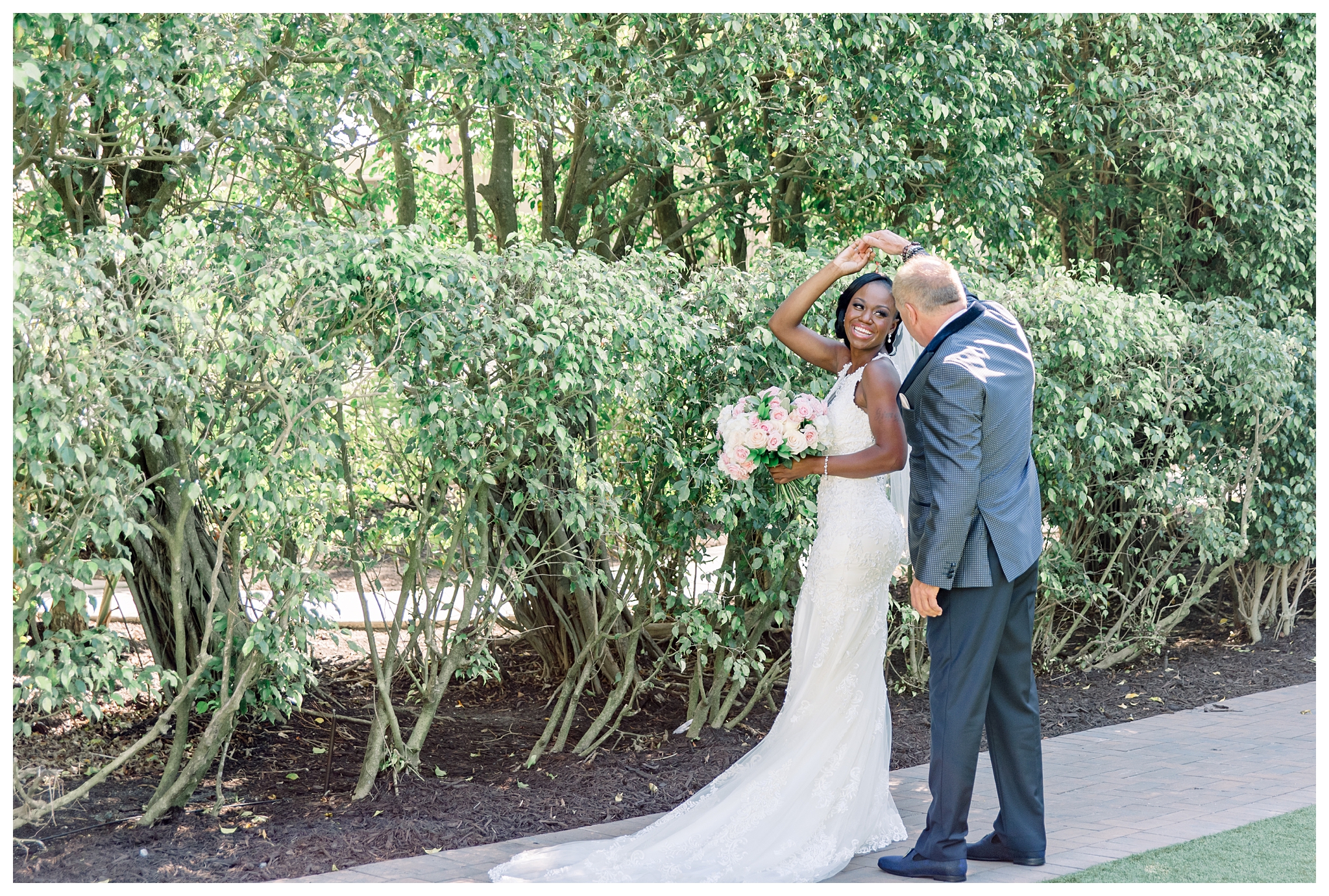 Florida Wedding Photographer | First Look moment | Jessica McCalla Photography