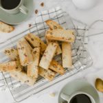 Biscotti served with coffee